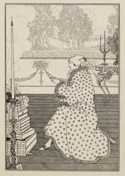 Het gebed van de baron. Uit 