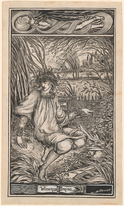 Verdorde lente door Aubrey Beardsley