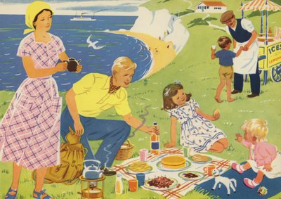 Een picknick door Audrey Brunton