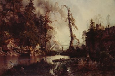 Zwart meer door August Cappelen