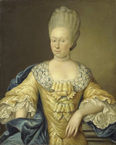 Adriana Johanna van Heusden, Echtgenote van Johan Arnold Zoutman door August Christian Hauck