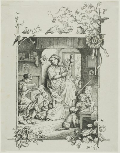 De Huisvrouw door August Gaber