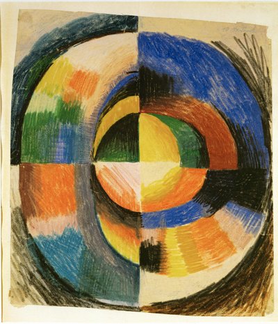 Speelse vormen door August Macke