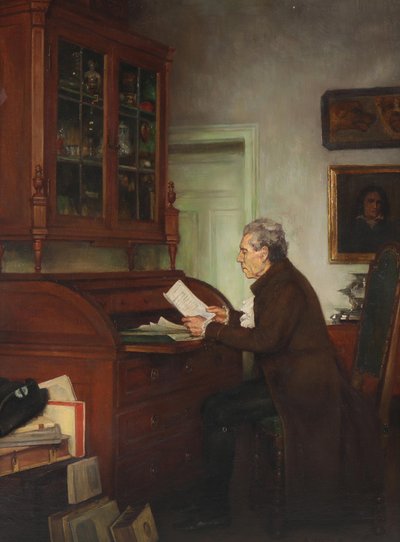 August Rieper De archivaris door August Rieper
