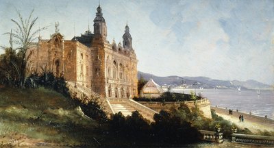 Het Casino in Monte Carlo door August Siegen