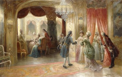 In de opera door August Stephan Sedlacek