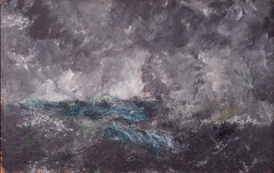 Storm in de Skerries. "De Vliegende Hollander door August Strindberg