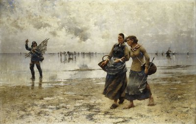 Laag Tij door August Wilhelm Nikolaus Hagborg