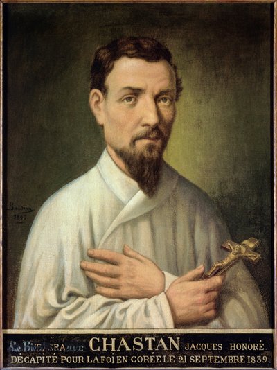 De missionaris van Chastan door Auguste Alexandre Baudran