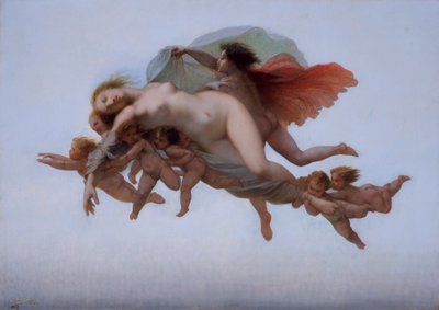 Psyche door Auguste Barthelemy Glaize