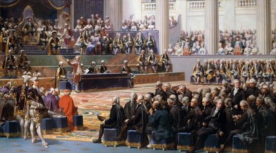 Opening van de Staten-Generaal in Versailles, 5 mei 1789 door Louis Charles Auguste Couder