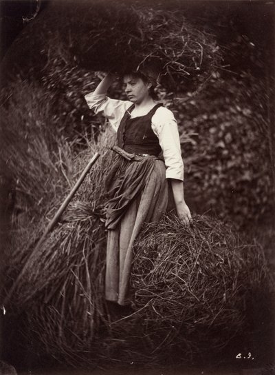 Boer,c. 1870 (foto) door Auguste Giraudon