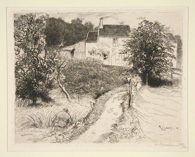 Bij Bellot (Seine-et-Marne) door Auguste Lepere