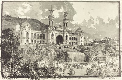 Tentoonstelling van Nice door Auguste Lepere