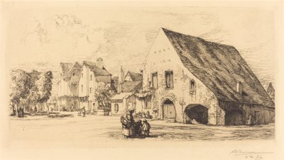 Provins (Seine et Marne) door Auguste Lepere