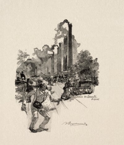 Avenue Lamotte-Piquet door Auguste Louis Lepère