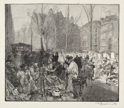 Schroothandel door Auguste Louis Lepère