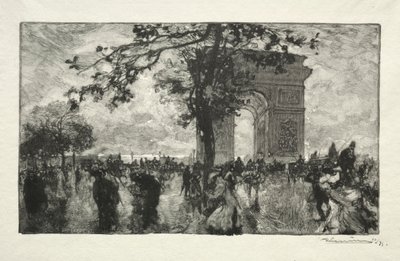 Retour du Bois door Auguste Louis Lepère
