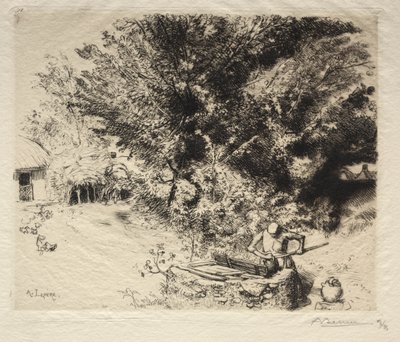 De put, 1911 door Auguste Louis Lepère