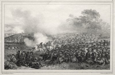 Album voor 1835: Carré enfoncé... door Auguste Raffet