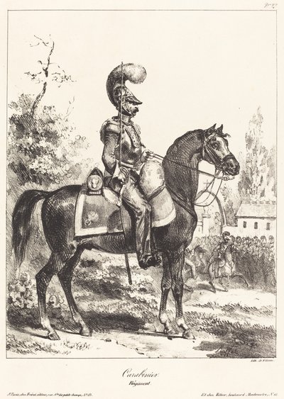 Karabinier door Auguste Raffet