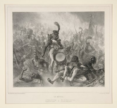 Het ontwaken door Auguste Raffet