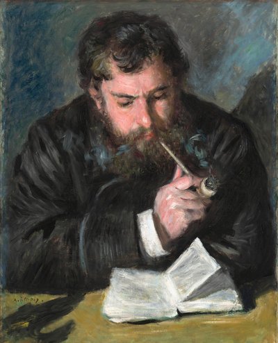 Claude Monet door Auguste Renoir