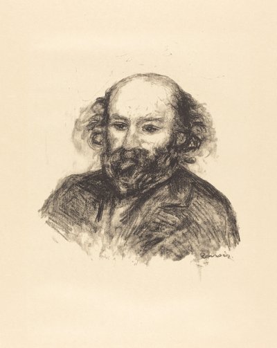 Paul Cézanne door Auguste Renoir
