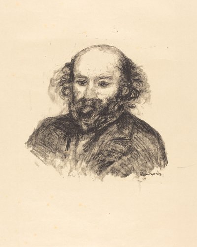 Paul Cézanne door Auguste Renoir