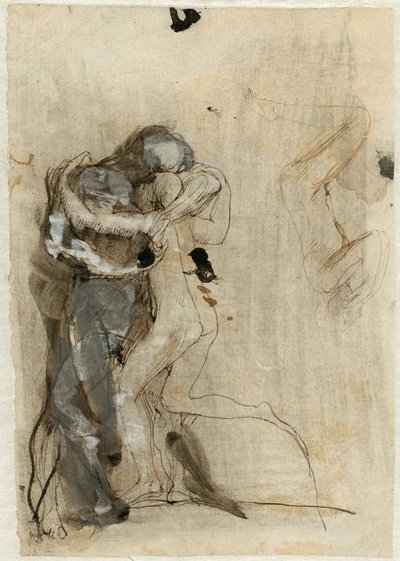 Omhelzend paar of Verloren zoon door Auguste Rodin