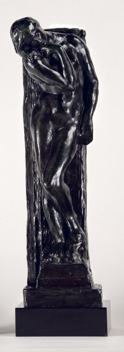 Eva met Lang Haar, 187880 (brons) door Auguste Rodin