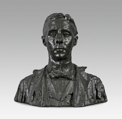 Hoofd van Arthur Jerome Eddy, 1898 door Auguste Rodin