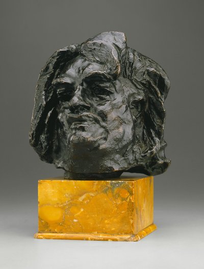 Hoofd van Balzac door Auguste Rodin