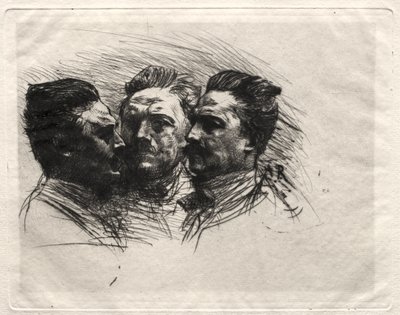 Henry Becque door Auguste Rodin