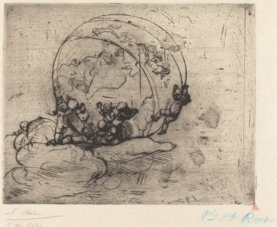 De liefde voor de wereld door Auguste Rodin