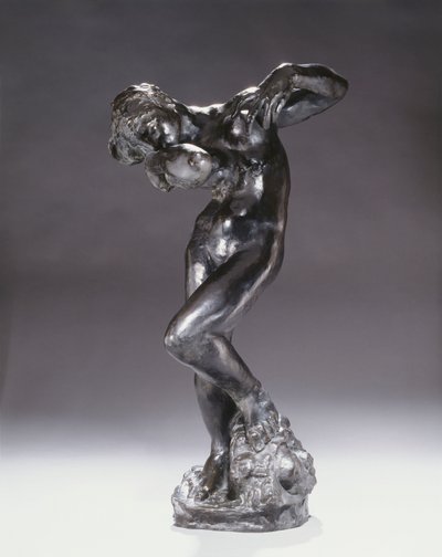 Meditatie, 1885 en 1924 door Auguste Rodin
