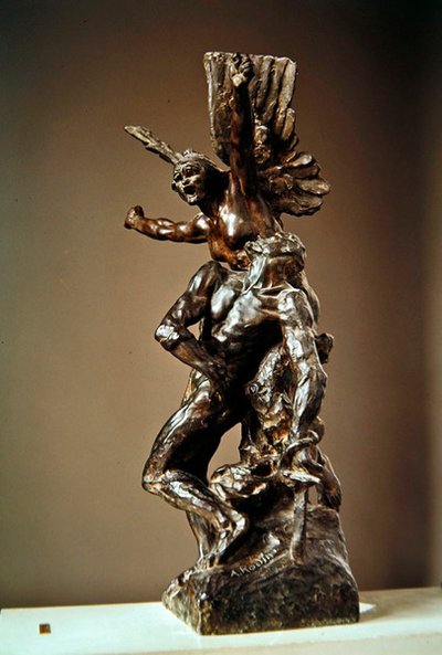 Studie voor Oproep tot Wapens door Auguste Rodin