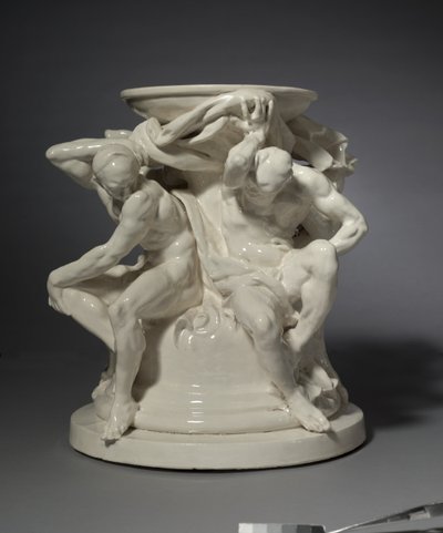 Titans, Ondersteuning voor een Vaas, ontworpen door Albert-Ernest Carrier-Belleuse door Auguste Rodin