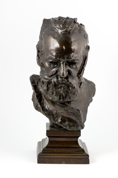 Victor Hugo (brons afgietsel naar het origineel uit 1886) door Auguste Rodin