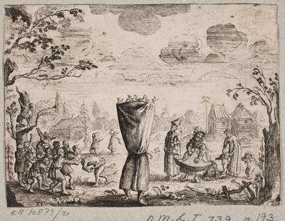Optreden in een Russisch dorp door Augustin John