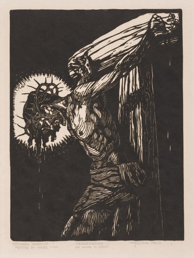 Kruisiging door Augustin Kolb
