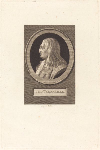 Thomas Corneille door Augustin de Saint Aubin