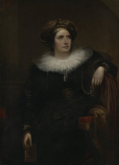 Lady Maria Callcott, née Dundas (1785-1842), schrijfster en reizigster door Augustus Wall Callcott
