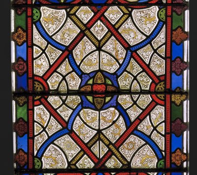 Oostelijk raam (detail) door Augustus Welby Northmore Pugin