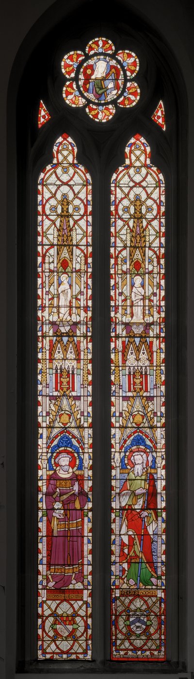 St. Franciscus van Assisi en St. Thomas de Apostel door Augustus Welby Northmore Pugin