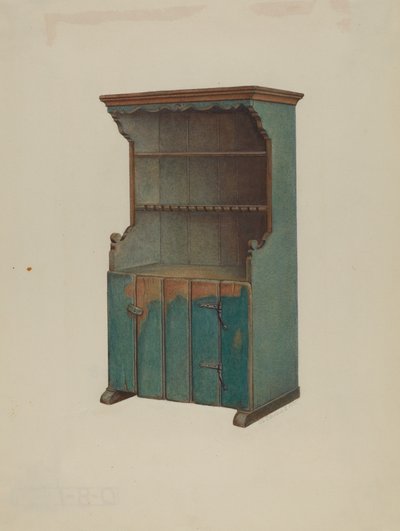 Pa. Duitse Dressoir door Austin L. Davison