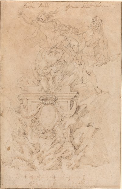 De Redding van Deianeira door Austrian 18th Century
