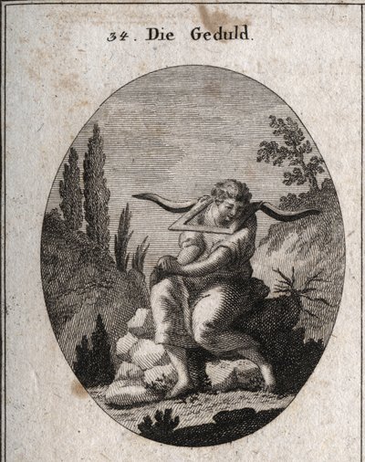 Allegorie van geduld door Austrian School