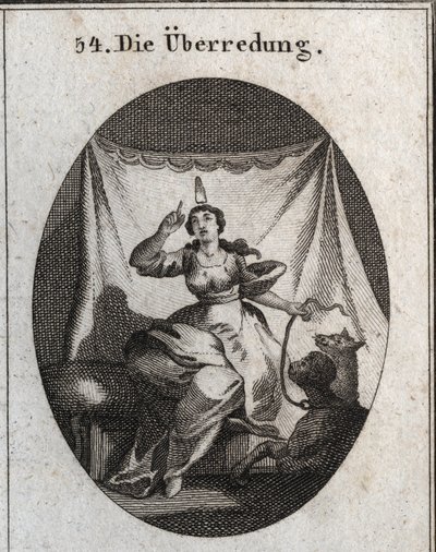 Allegorie van overtuiging door Austrian School