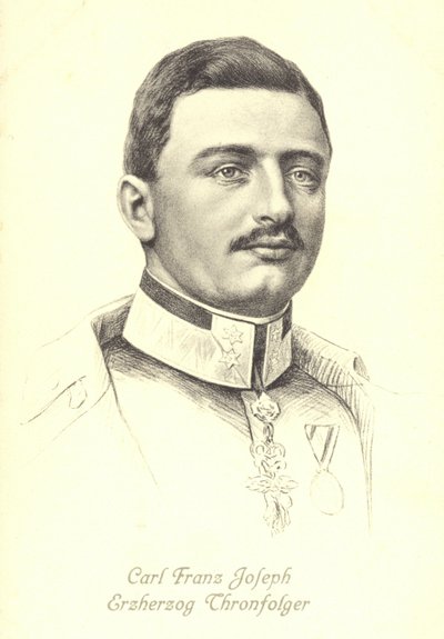 Aartshertog Karl Franz Joseph van Oostenrijk, erfgenaam van de Oostenrijks-Hongaarse troon door Austrian School